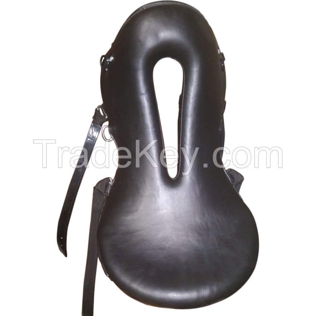 Genuine imported leather McClellan horse saddle with rust proof fittings