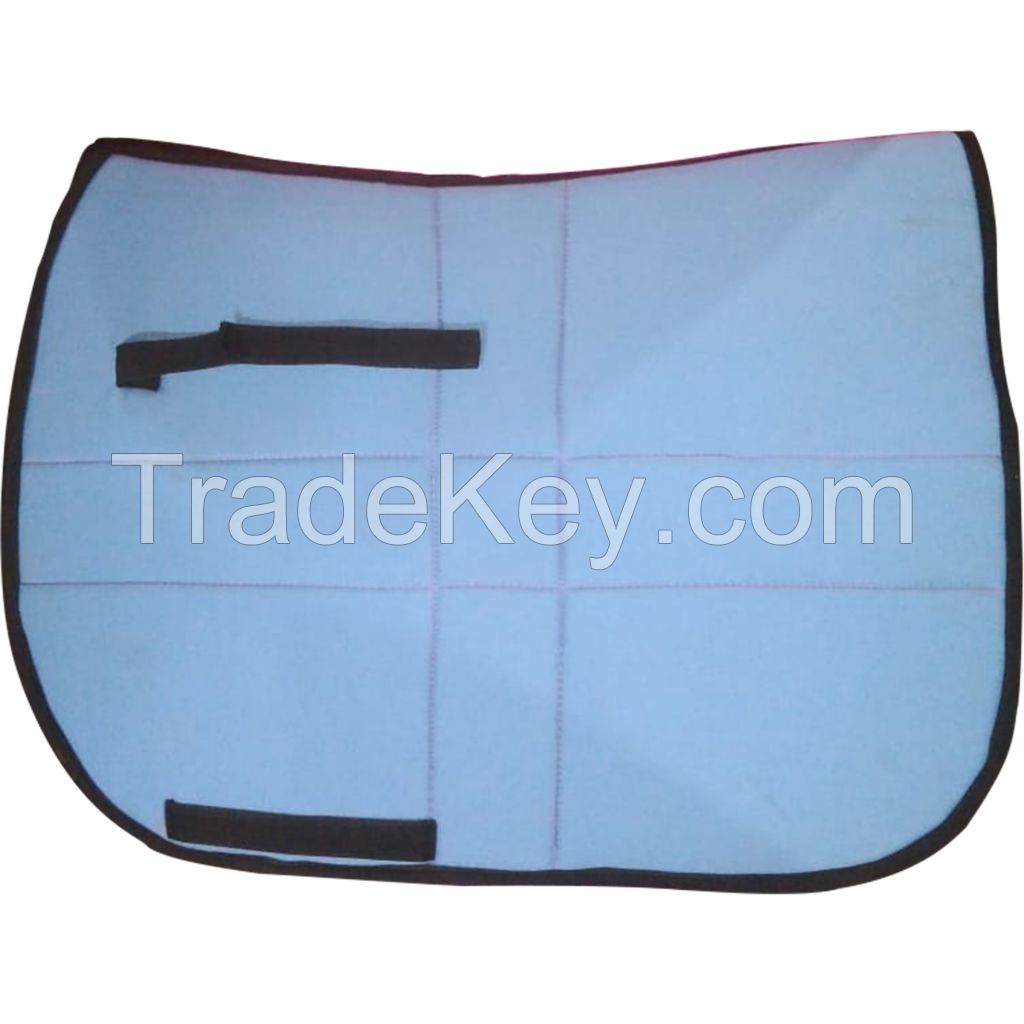 Genuine imported material dressage Black saddle pad for horse 