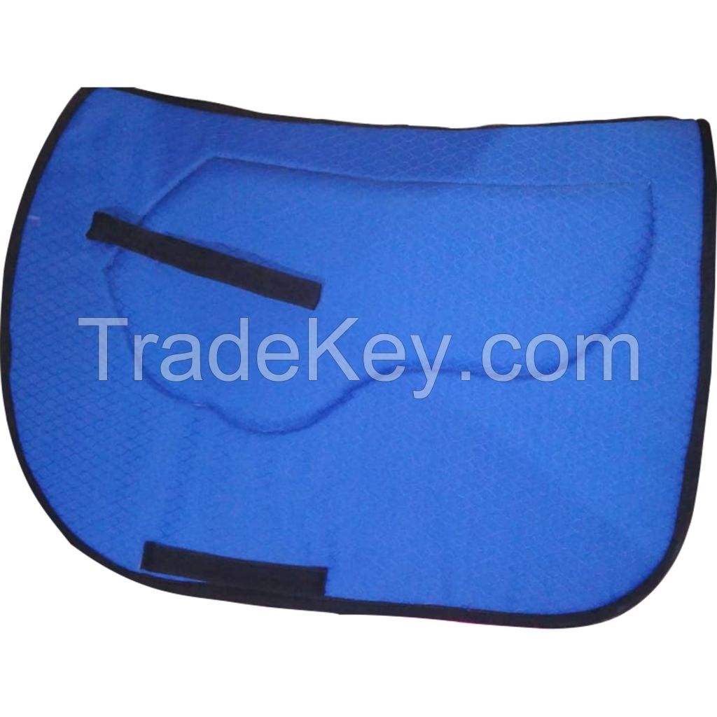 Genuine imported material dressage Blue saddle pad for horse