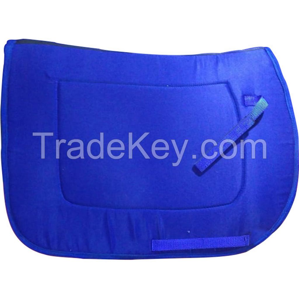 Genuine imported material dressage full orange saddle pad for horse 