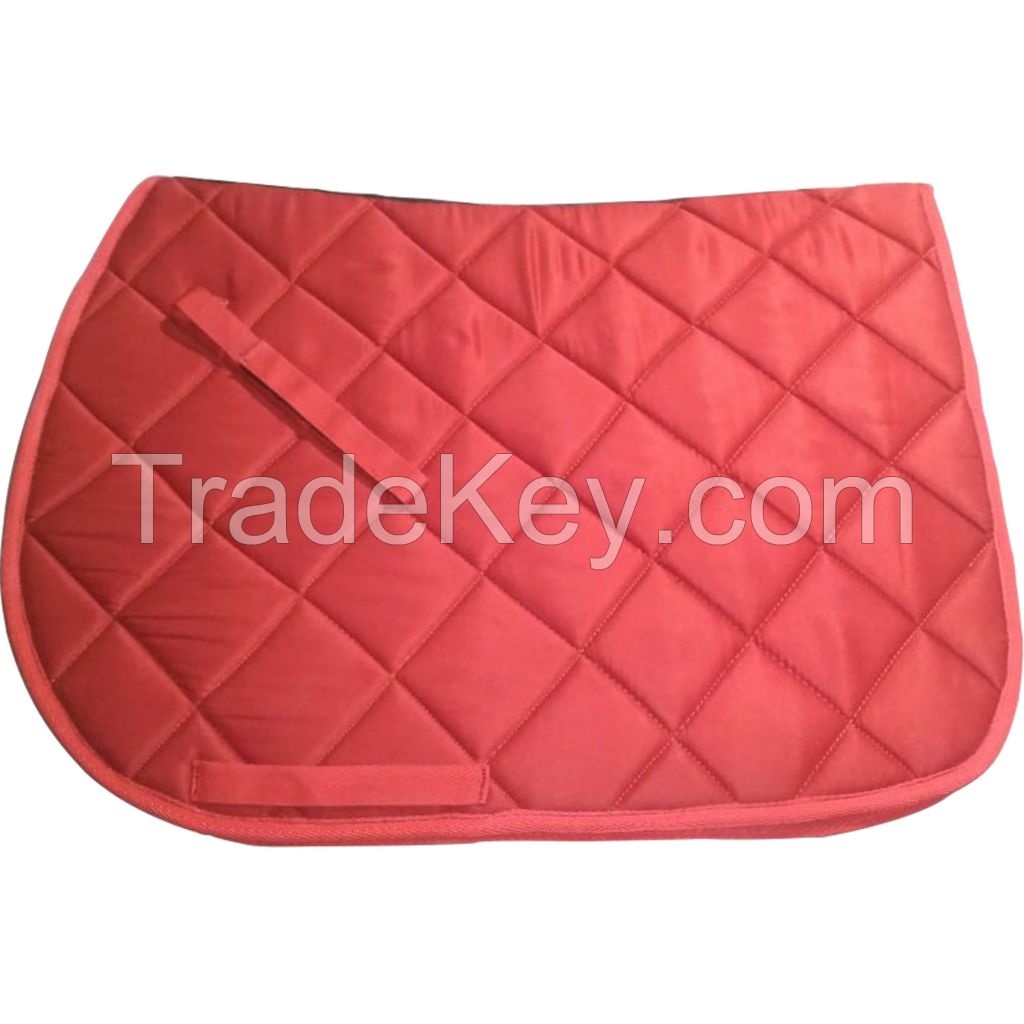 Genuine imported material dressage Black saddle pad for horse