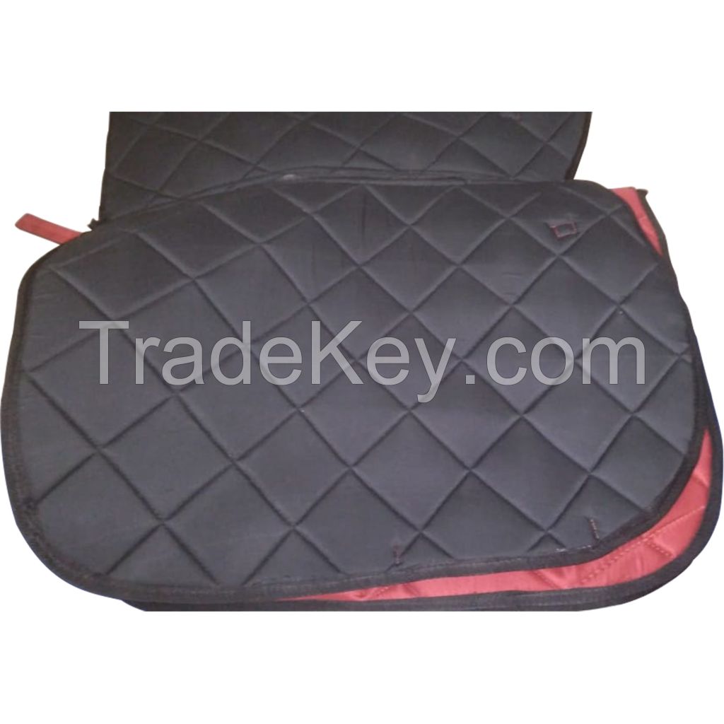 Genuine imported material dressage Orange saddle pad for horse