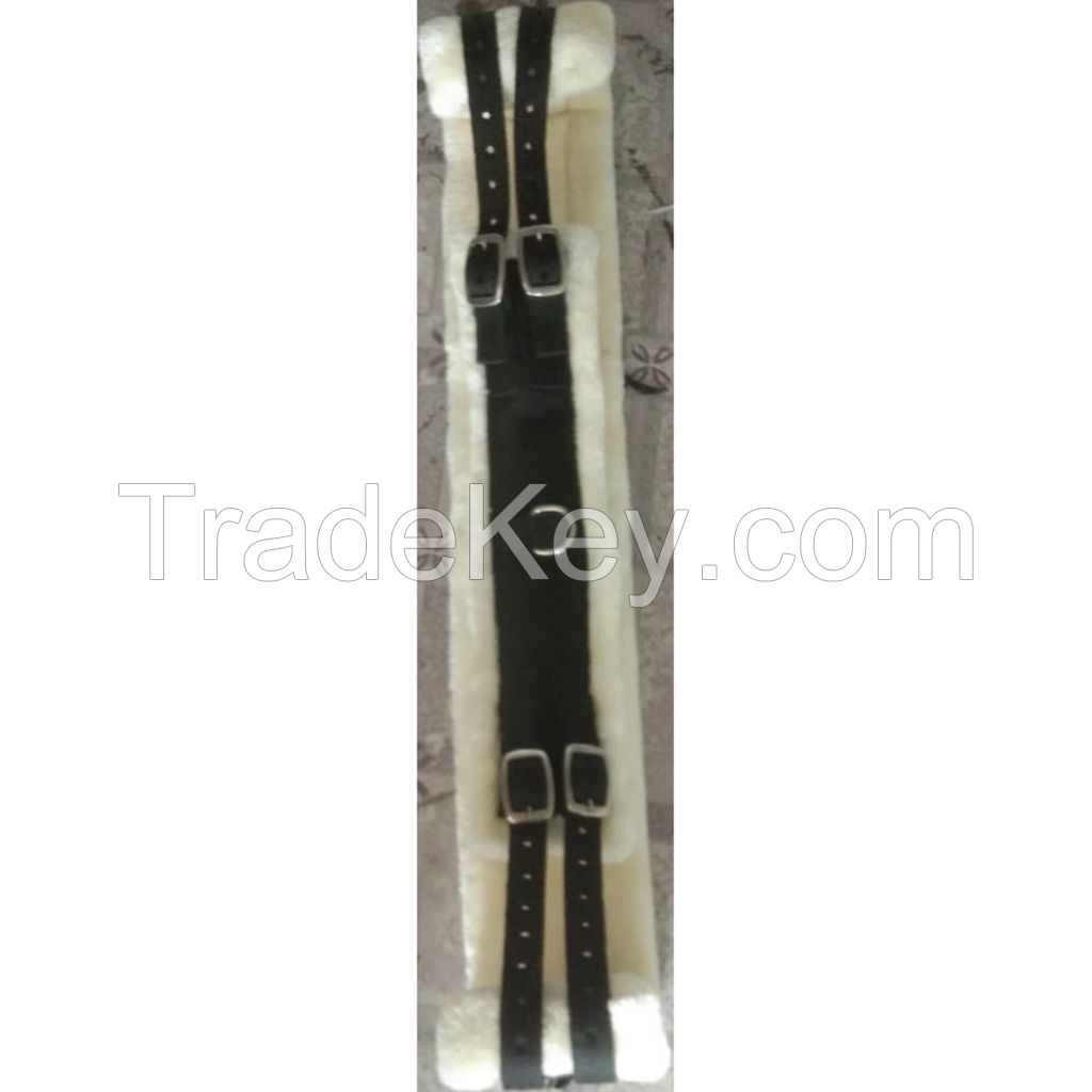 Genuine Imported PP horse mink padding girth 42 to 56 cm long