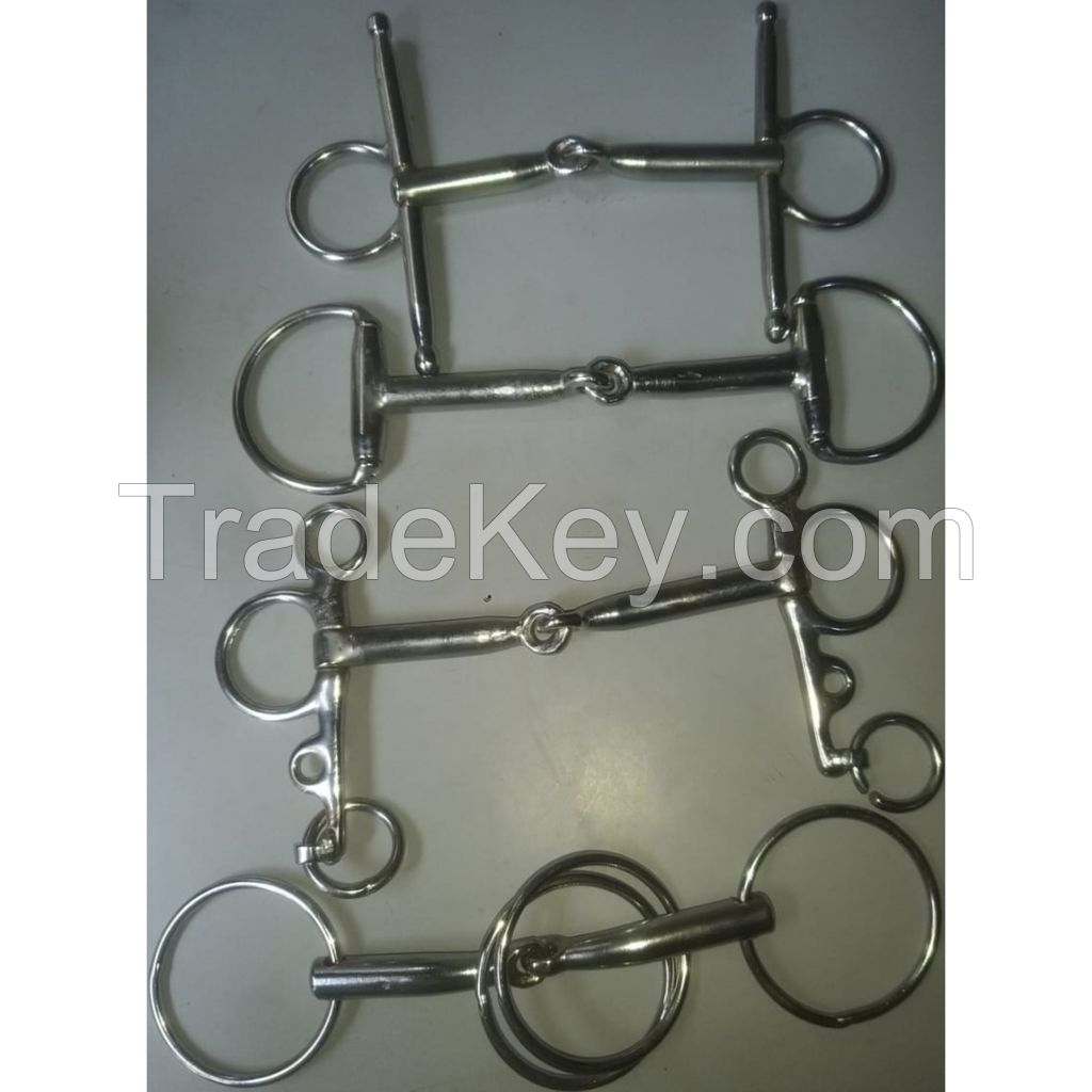 Genuine imported quality steel horse bits 5 to 6 inch width