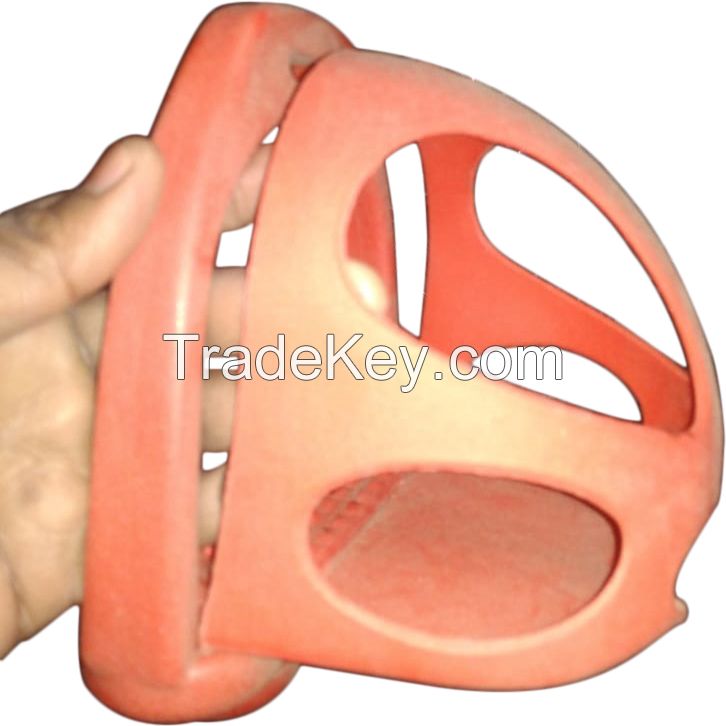 Genuine imported quality plastic stirrups with cover Red