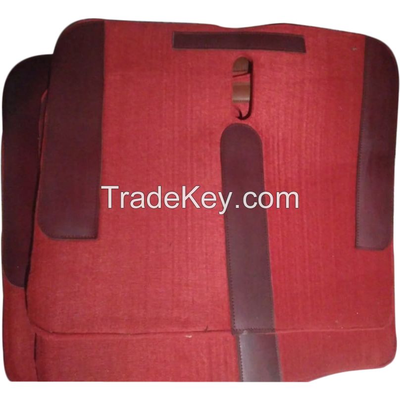 Genuine imported Felt saddle pad Pink with 1 to 1.5 inch thick felt