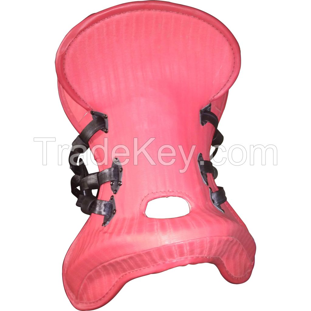 Genuine imported suede show podium horse saddle with rust proof fitting 