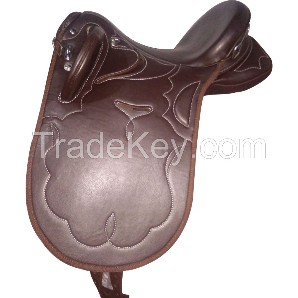 Genuine imported Synthetic Australian stock saddle Brown with rust proof fittings