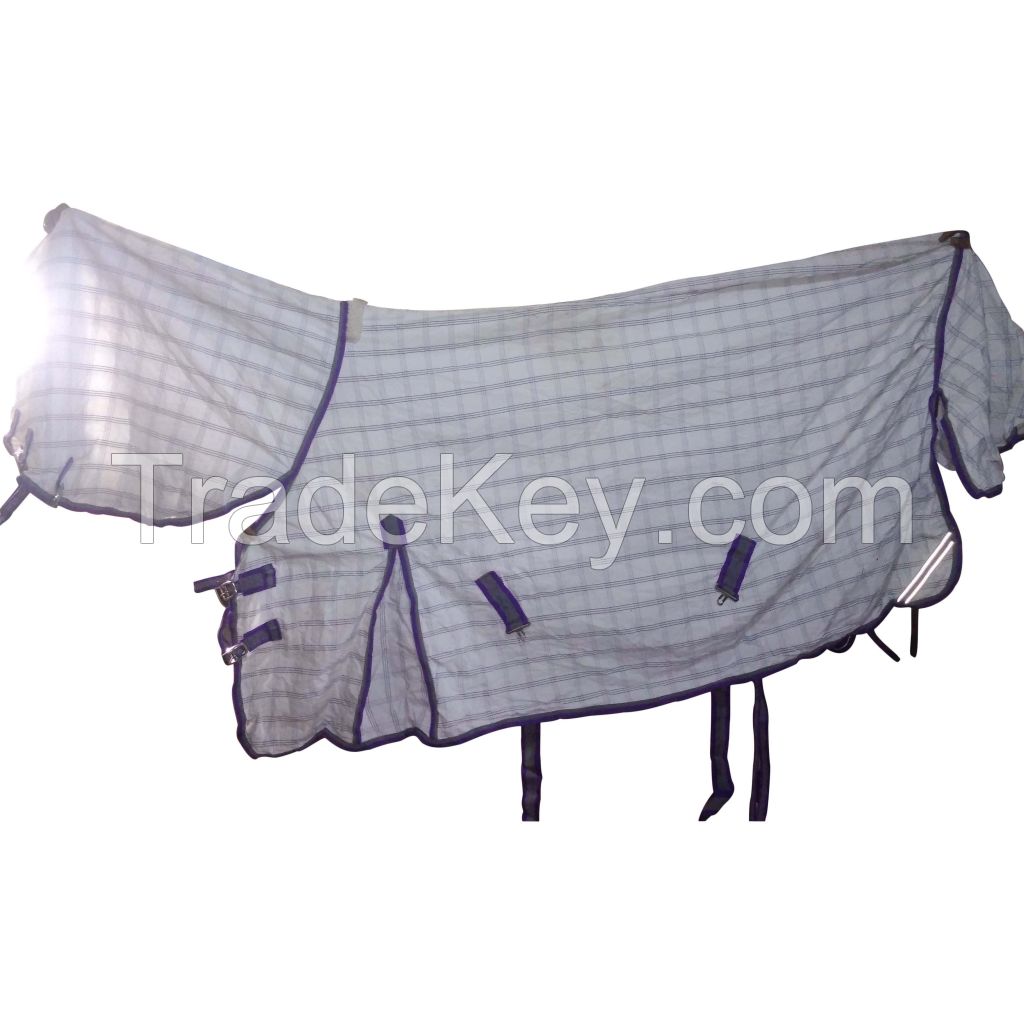 Genuine imported quality fleece Turnout winter Purple horse rugs with rust proof fittings 