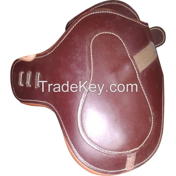 Genuine Imported quality Leather horse ankle Boots Brown