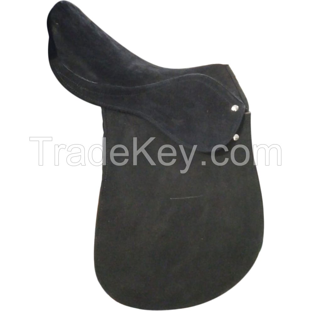 Genuine imported suede Black GP saddle with rust proof fitting