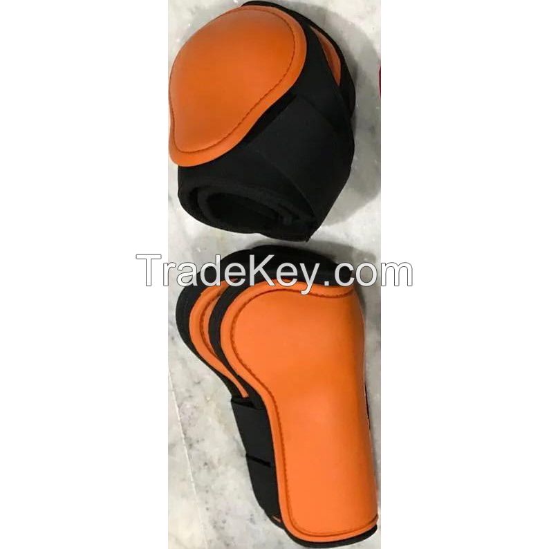 Genuine imported quality Rubber colorful horse tendon boots 