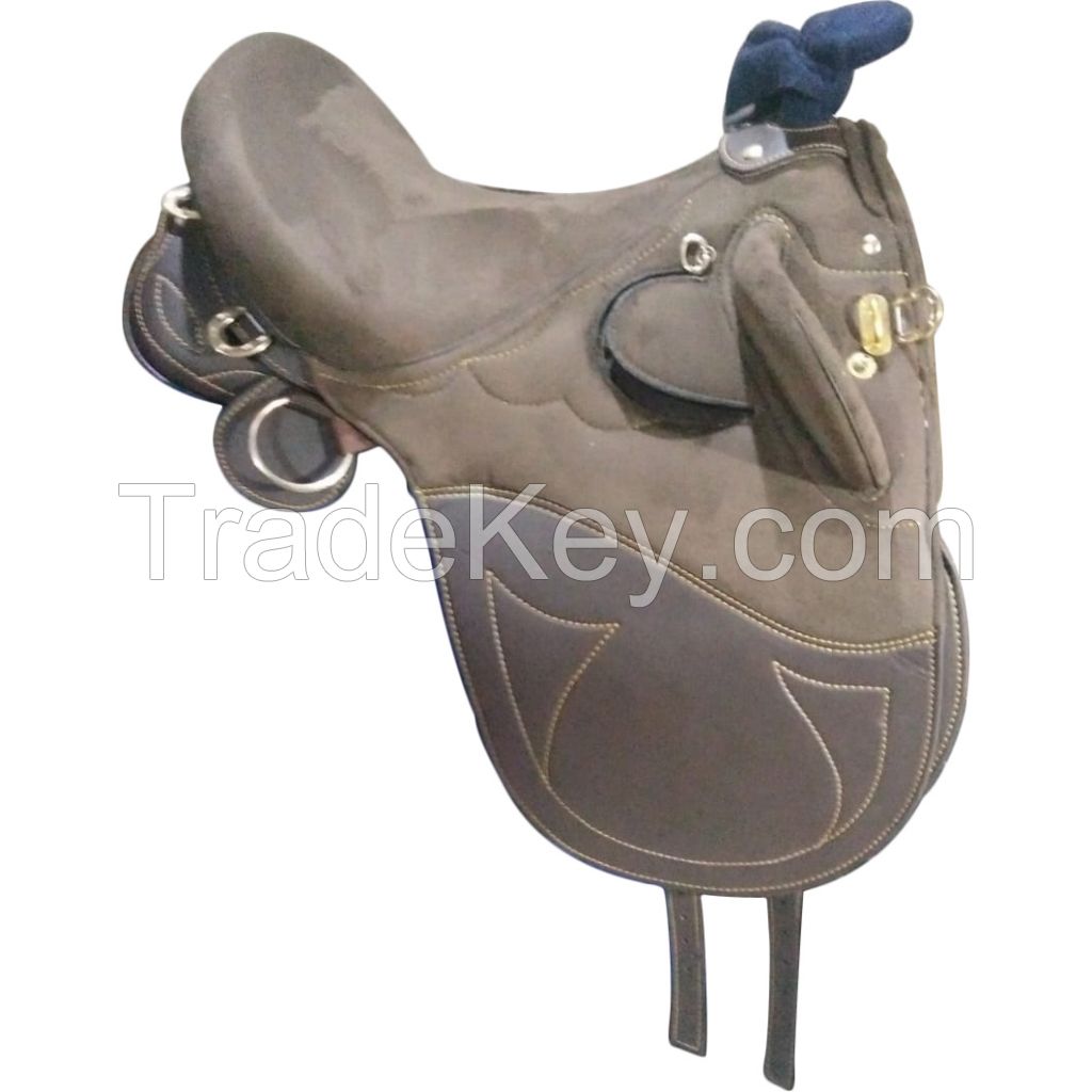 Genuine imported Synthetic Australian stock saddle Tan with rust proof fittings