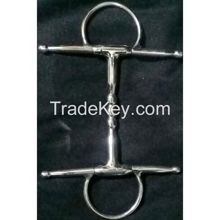 Genuine imported quality steel horse rounded bits 5 to 6 inch width