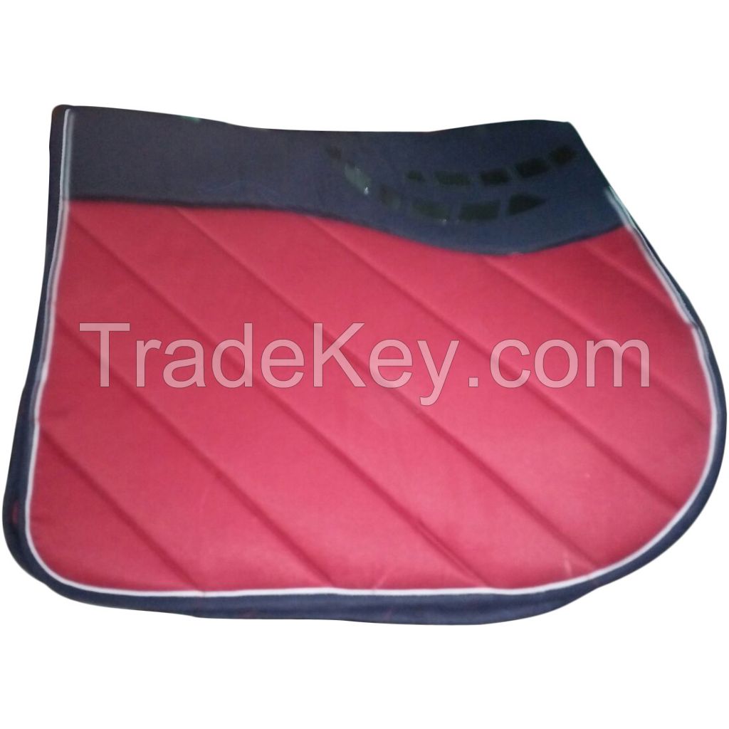 Genuine imported material Black dressage saddle pads for horse