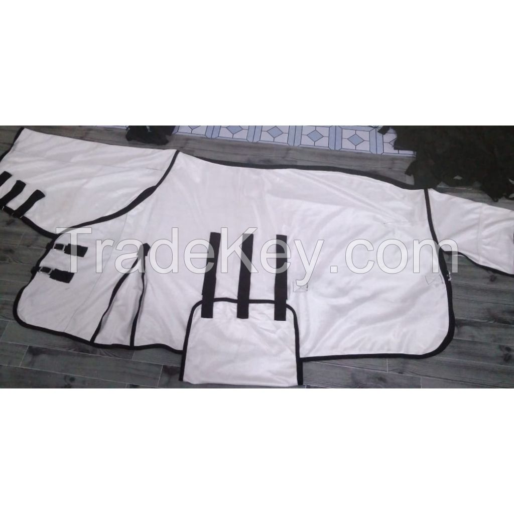 Genuine imported quality Turnout summer mesh horse rugs yellow with rust proof fittings 
