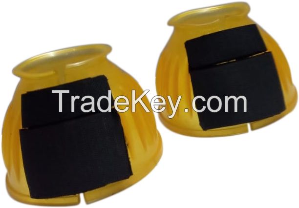 Genuine imported quality Rubber horse yellow bell boots