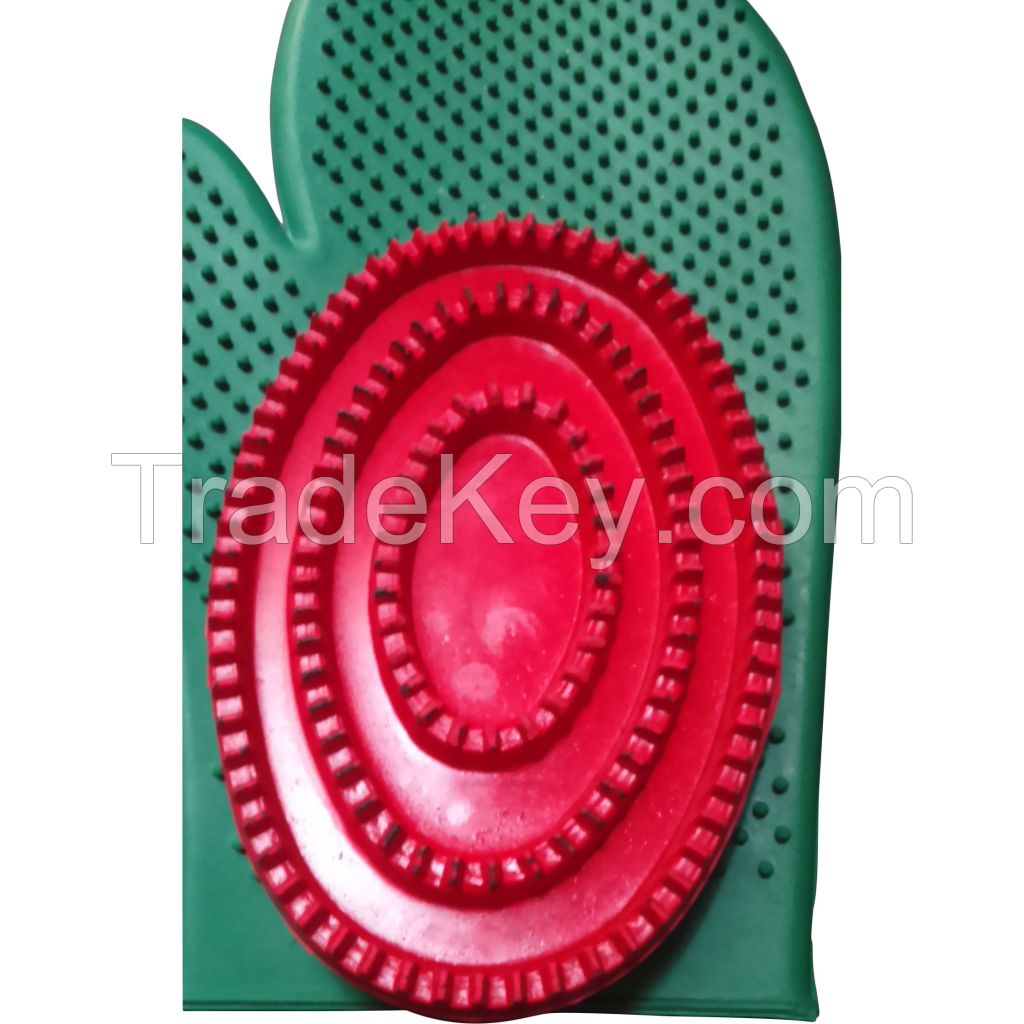 Genuine Imported quality colorful rubber horse stirrups pads Red