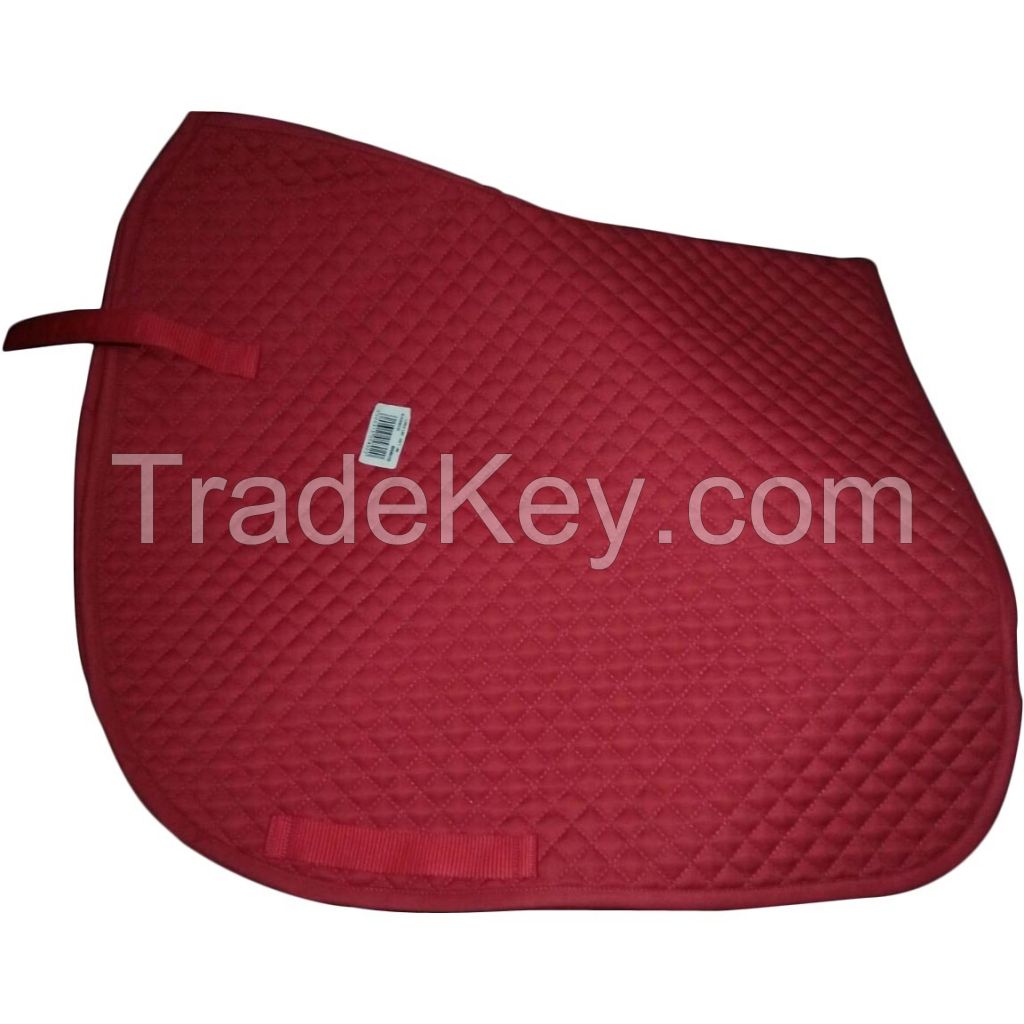 Genuine imported material Maroon dressage saddle pads for horse