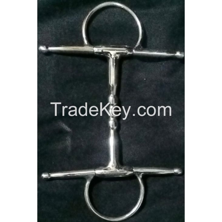 Genuine imported quality steel horse bits 5 to 6 inch width