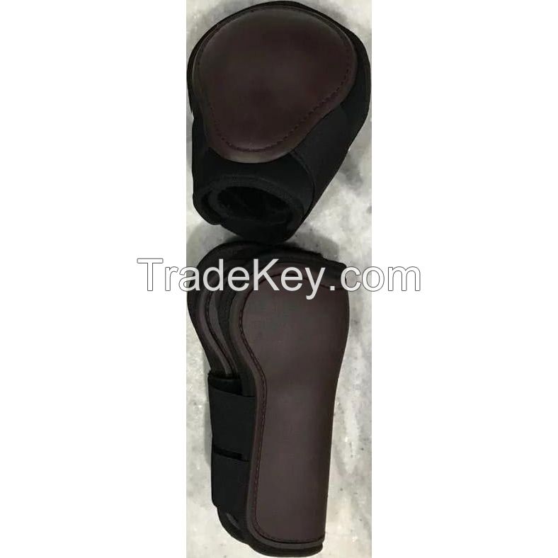 Genuine imported quality Horse tendon and fetlock boots Red