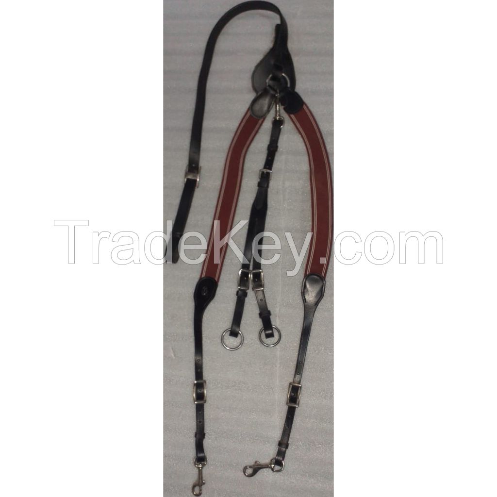 Genuine imported Quality Leather crystal Breastplate with rust proof fittings