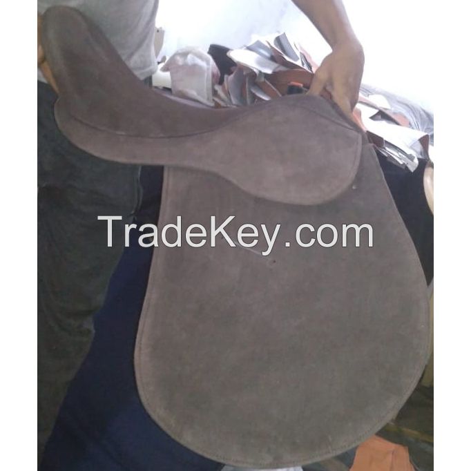 Genuine imported Synthetic show horse saddle Blue with rust proof fitting 