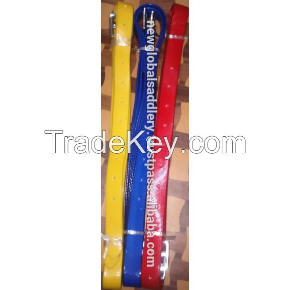 Genuine imported quality PVC colorful horse stirrups 