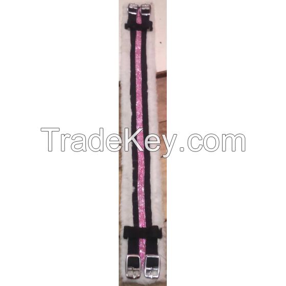 Genuine Imported PP Glitter horse fur girth colorful 42 to 56 cm long