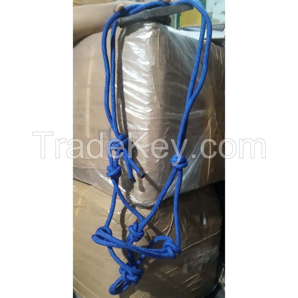 Genuine imported Quality PP Nylon para cord horse bridle blue