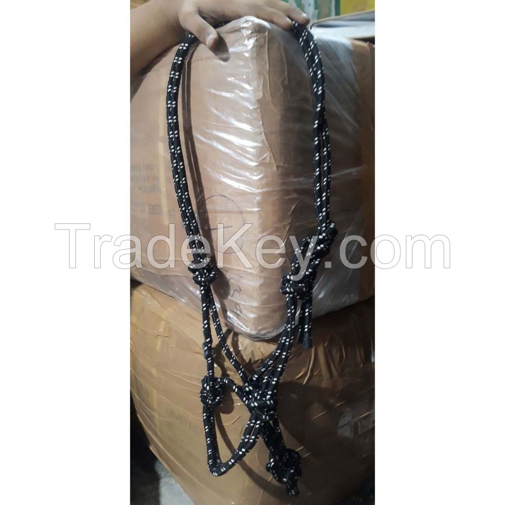 Genuine imported Quality PP Nylon para cord horse bridle Black