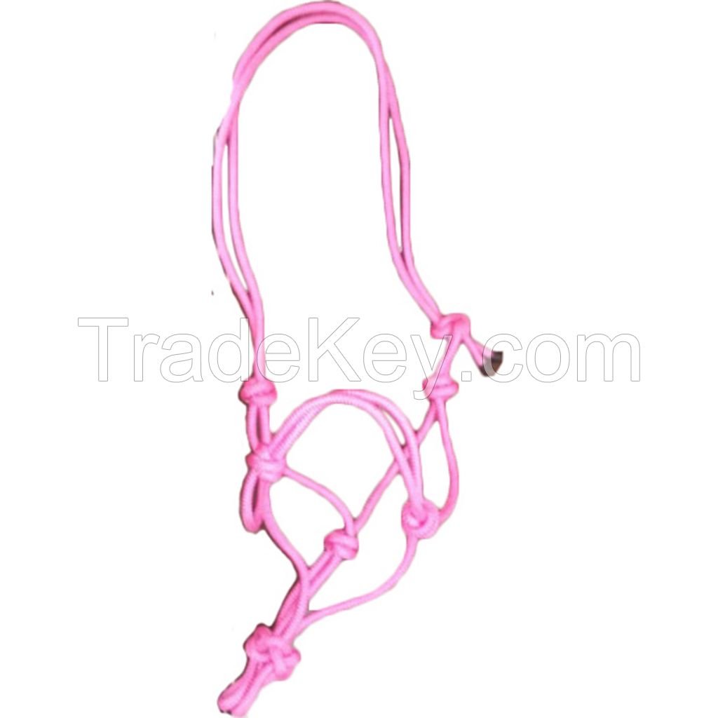 Genuine imported Quality PP Nylon para cord horse bridle Pink