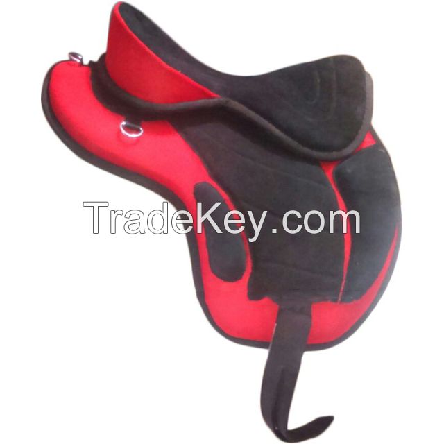 Genuine Imported synthetic freemax saddle Blue with rust proof fittings