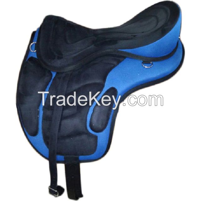 Genuine Imported synthetic freemax saddle Red with rust proof fittings