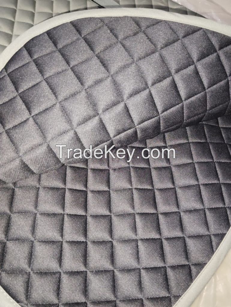Genuine imported material Navy dressage saddle pads for horse
