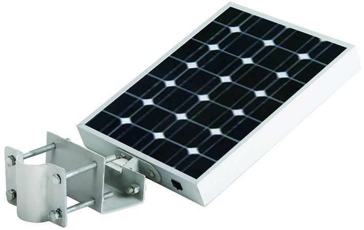 8W integrated solar garden light