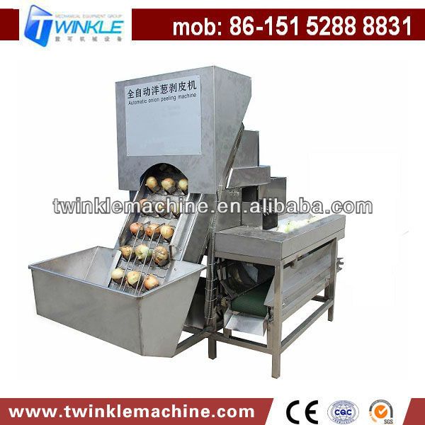 TK-P2500 HIGH CAPACITY ONION PEELING MACHINE IN CHINA