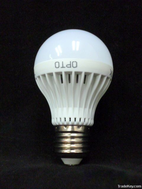 7W E27 LED Light Bulb (Plastic) 220V~280V