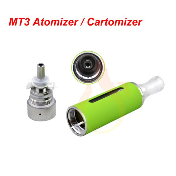 2013 newest evod bcc MT3 cartomizer ego tank clearomizer 2.4ml Bottom Heating Coil Detachable Atomizer  for ecig