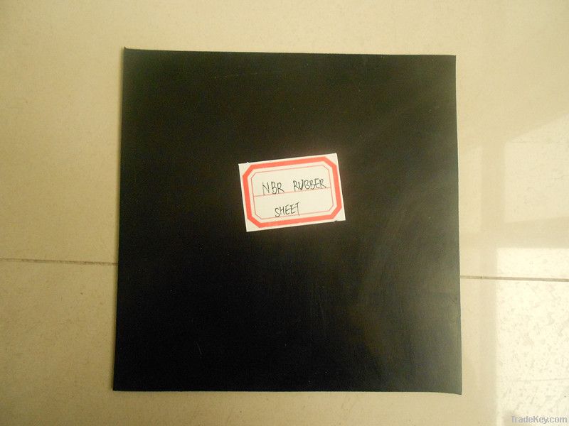 black NBR rubber sheet