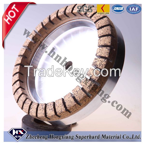 Diamond wheel for glass