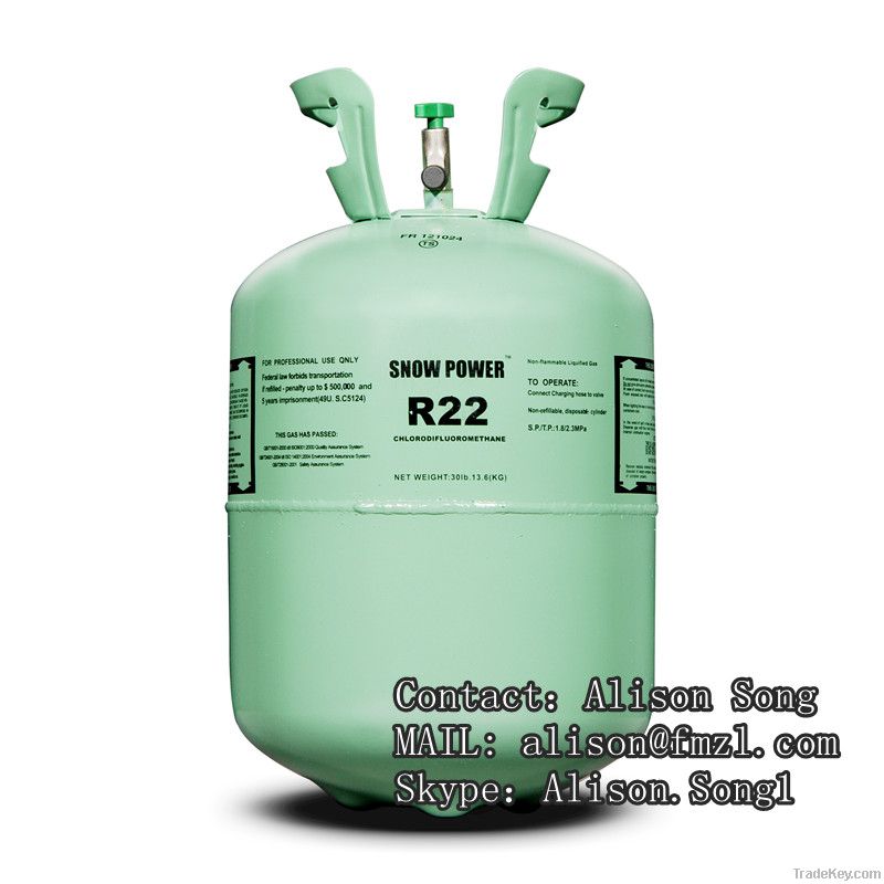 Refrigerant Gas R22 high quality