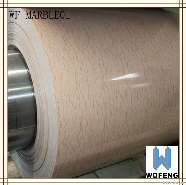 ppgi marble color coated galvanized steel coil