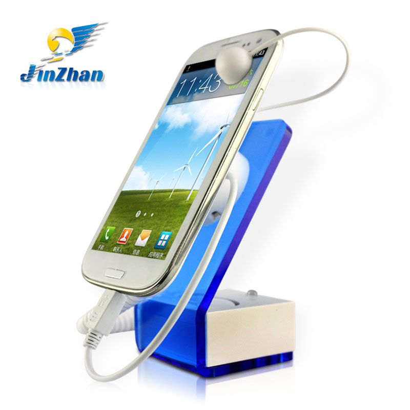 alarm display security devices mobile phone charging stand holder