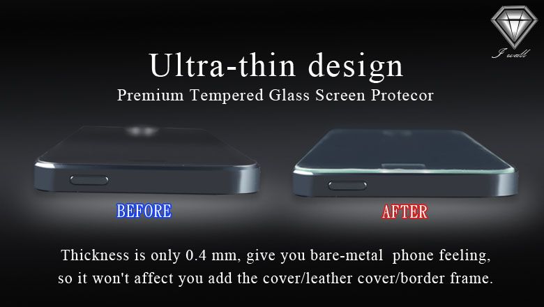 tempered glass screen protector for cellphone