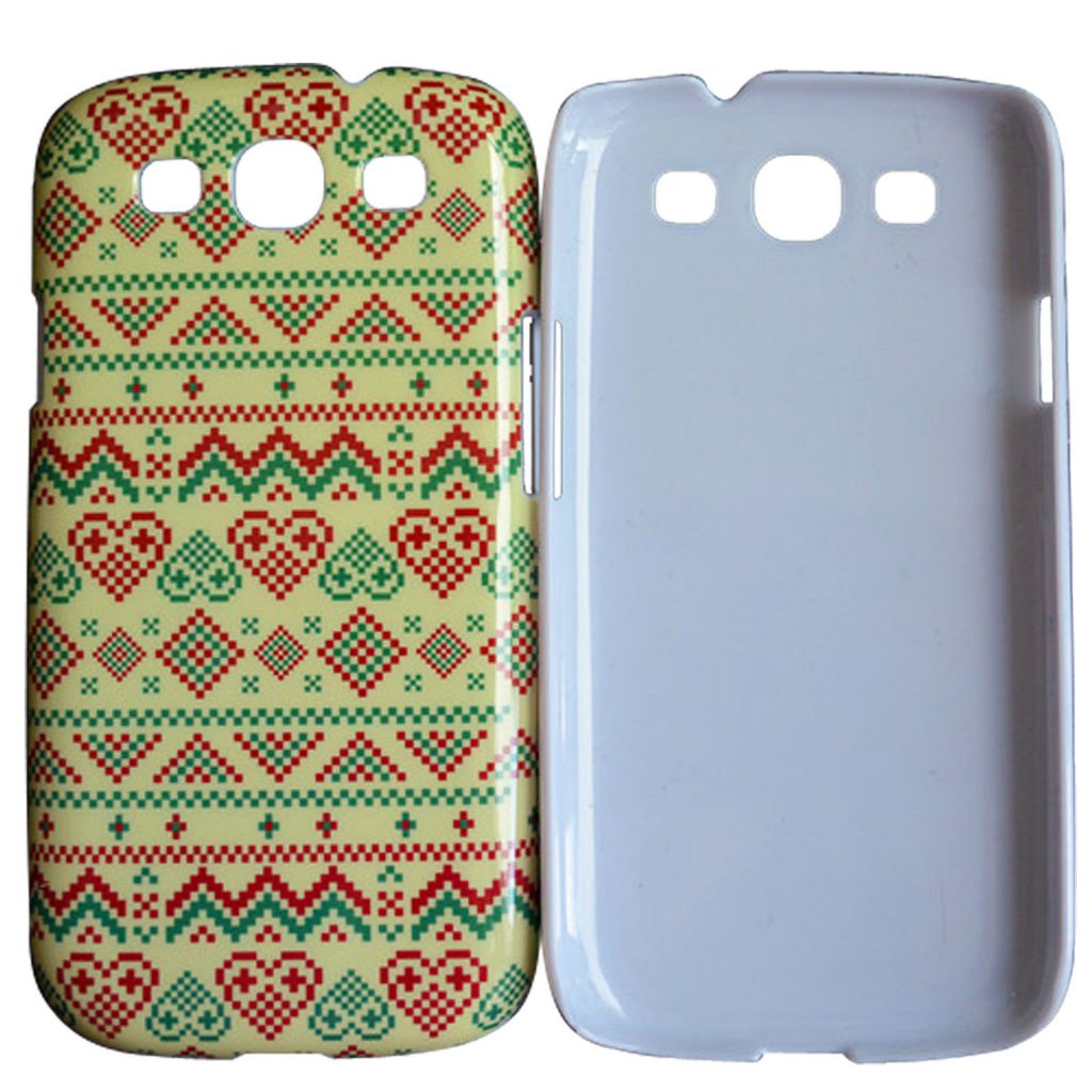 Fancy Stripes Patten Plastic Hard Case Protective Cover Shell for Samsung Galaxy S3 i9300 Model 1