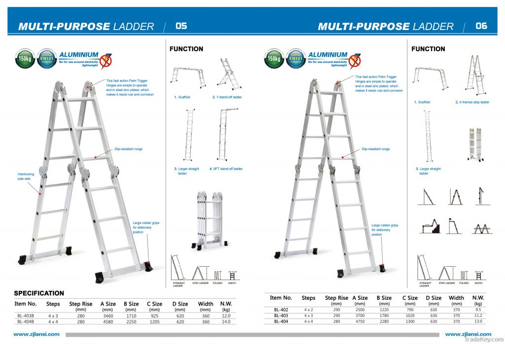 multi-purpose ladder EN131