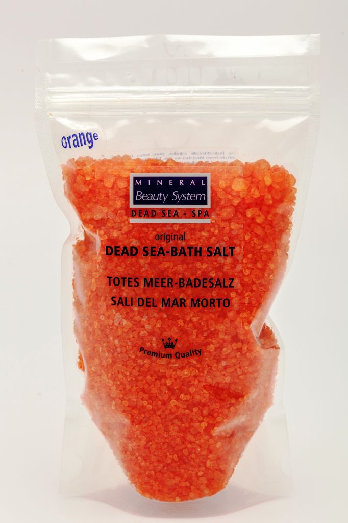 Dead Sea Bath Salt - Orange