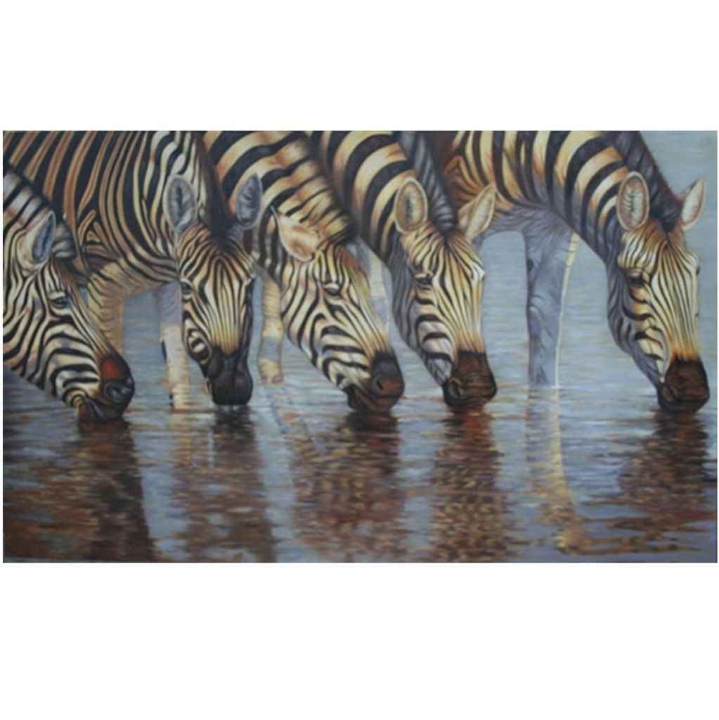 animal handicraft oil painting