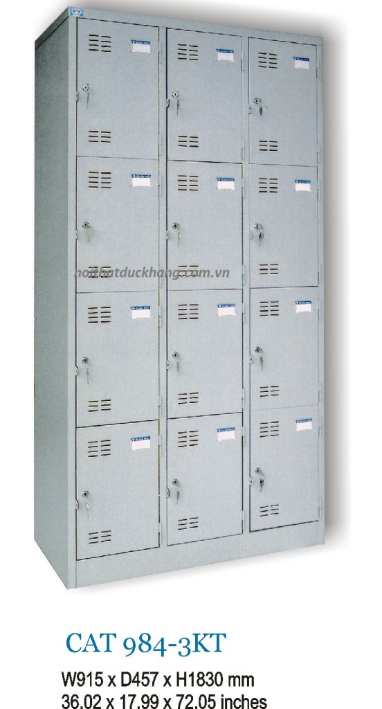 CAT984-3KT- steel cabinet with locker